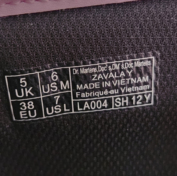 Dr. Martens Pink Zavala Boots - Picture 7 of 9